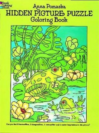 Hidden Picture Puzzle Coloring Book by ANNA POMASKA