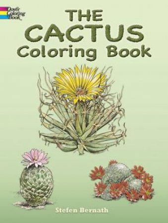 Cactus Coloring Book by STEFEN BERNATH