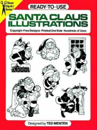 Ready-to-Use Santa Claus Illustrations by TED MENTEN