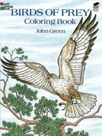 Birds of Prey Coloring Book by JOHN GREEN