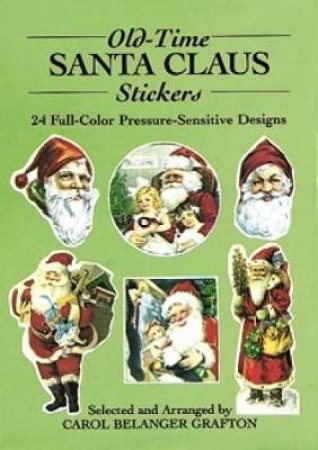 Old-Time Santa Claus Stickers by CAROL BELANGER GRAFTON