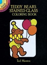 Teddy Bears Stained Glass Coloring Book