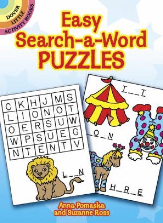 Easy Search-a-Word Puzzles by ANNA POMASKA