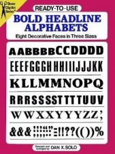 ReadytoUse Bold Headline Alphabets