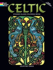 Celtic Stained Glass Coloring Book