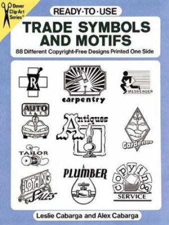 Ready-to-Use Trade Symbols and Motifs by LESLIE CABARGA