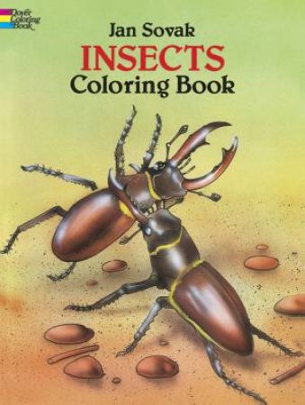 Insects Coloring Book by JAN SOVAK