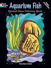 Aquarium Fish Stained Glass Coloring Book