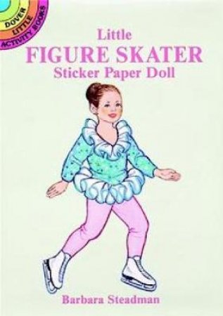 Little Figure Skater Sticker Paper Doll by BARBARA STEADMAN