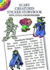Scary Creatures Sticker Storybook