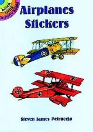 Airplanes Stickers by STEVEN JAMES PETRUCCIO