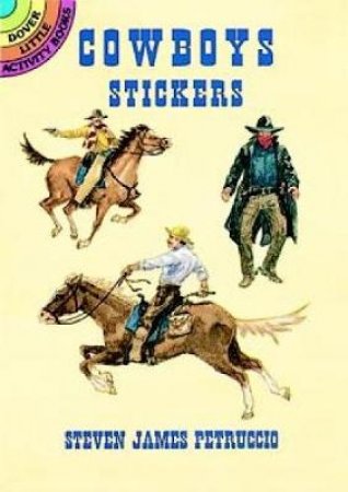 Cowboys Stickers by STEVEN JAMES PETRUCCIO