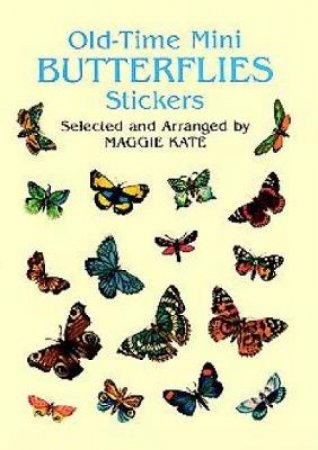 Old-Time Mini Butterflies Stickers by MAGGIE KATE