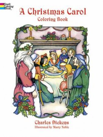 Christmas Carol Coloring Book by CHARLES DICKENS
