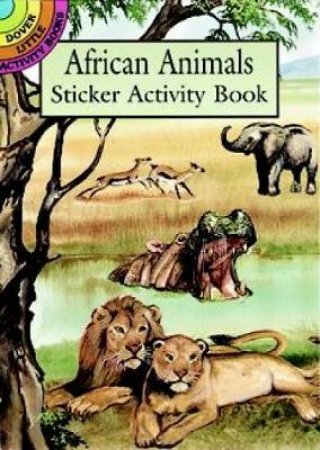 African Animals Sticker Activity Book by JAN SOVAK