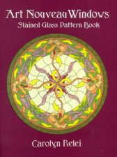 Art Noveau Windows Stained Glass Pattern Book