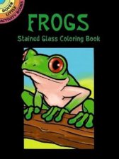 Frogs Stained Glass Coloring Book