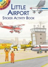 Little Airport Sticker Activity Book