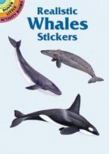 Realistic Whales Stickers