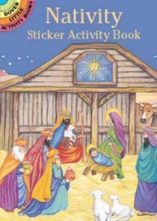 Nativity Sticker Activity Book by Marty Noble