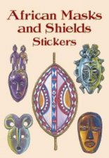 African Masks and Shields Stickers