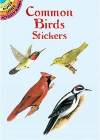 Common Birds Stickers by JAN SOVAK