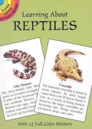 Learning About Reptiles by JAN SOVAK