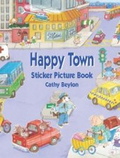 Happy Town Sticker Picture Book