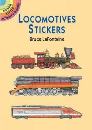 Locomotives Stickers by BRUCE LAFONTAINE