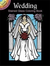 Wedding Stained Glass Coloring Book