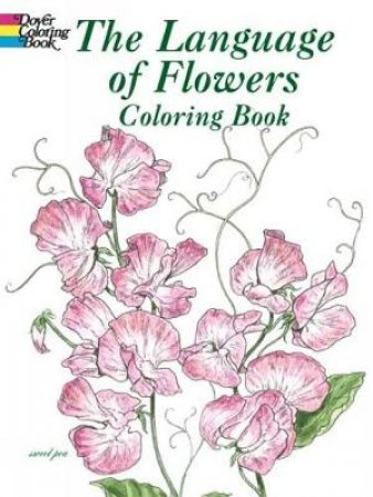 Language of Flowers Coloring Book by JOHN GREEN