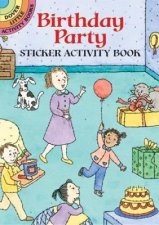 Birthday Party Sticker Activity Book