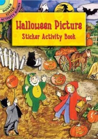 Halloween Picture Sticker Activity Book