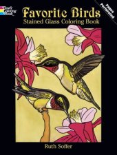 Favorite Birds Stained Glass Coloring Book