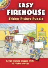 Easy Firehouse Sticker Picture Puzzle