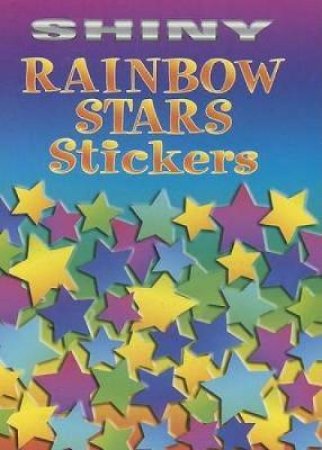 Shiny Rainbow Stars Stickers by DOVER