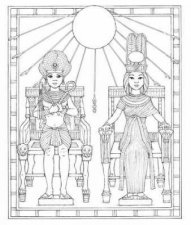 King Tut Coloring Book