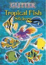 Glitter Tropical Fish Stickers