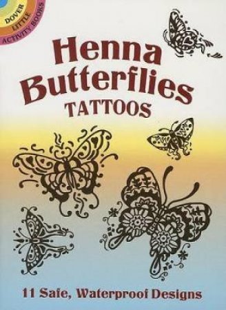Henna Butterflies Tattoos by ANNA POMASKA