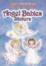 Glitter Angel Babies Stickers