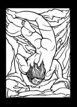 William Blake Stained Glass Colouring Book by WILLIAM BLAKE