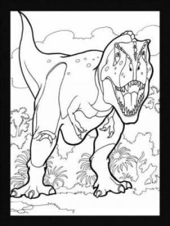 Dinosaurs Stained Glass Coloring Book by JAN SOVAK