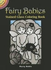 Fairy Babies Stained Glass Coloring Book