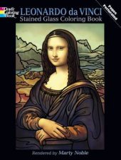 Leonardo da Vinci Stained Glass Coloring Book