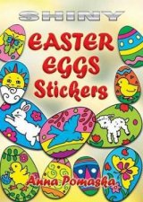 Shiny Easter Eggs Stickers