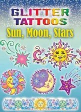 Glitter Tattoos Sun Moon Stars