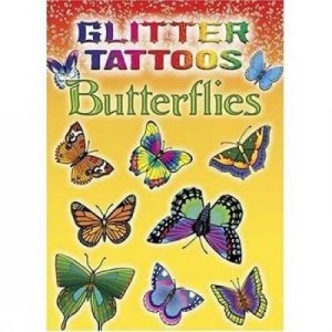 Glitter Tattoos Butterflies by JAN SOVAK