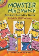 Monster Mix and Match Sticker Activity Book