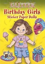 Birthday Girls Sticker Paper Dolls