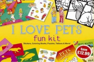 I Love Pets Fun Kit by DOVER